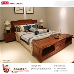 JK035花开富贵大床 